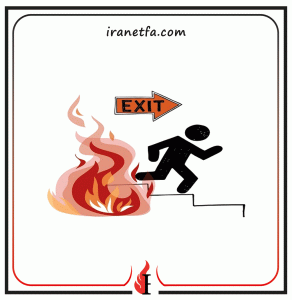 تجهیزات فرار اضطراری هنگام آتش سوزی