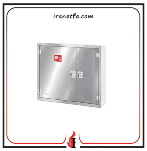 جعبه آتش نشانی دو قلو استیل
