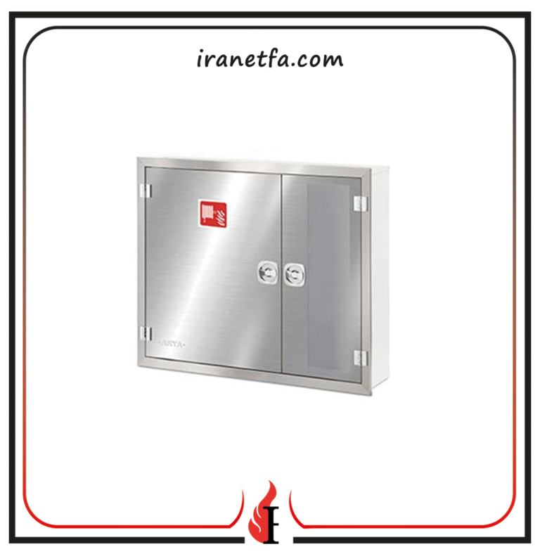 جعبه آتش نشانی دو قلو استیل