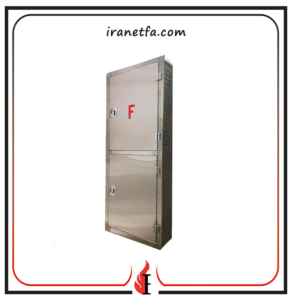 جعبه آتش نشانی دو طبقه استیل