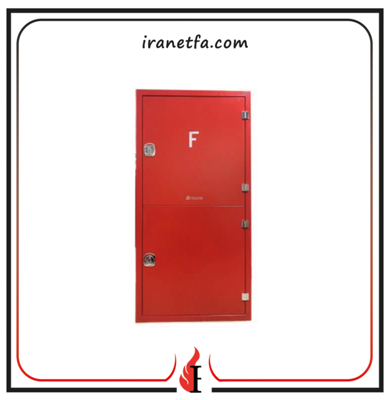 جعبه آتش نشانی دو طبقه آهنی