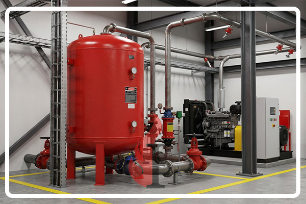 اطفا حریق فوم بلدر تانک